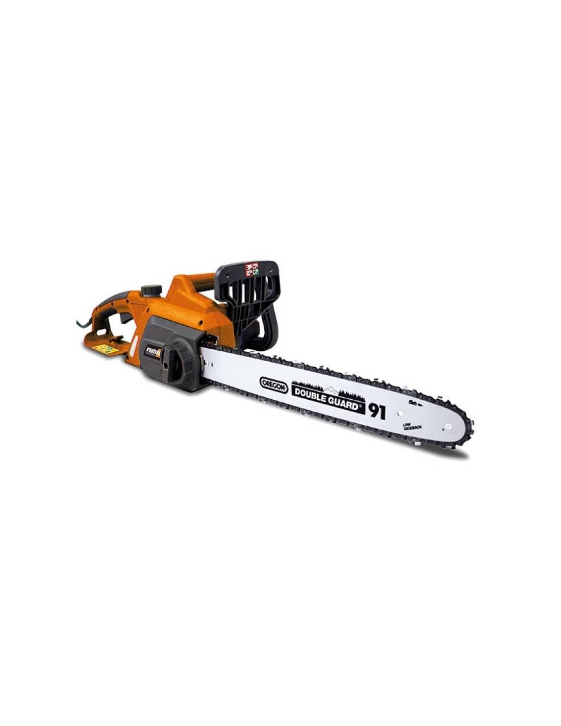 Tronçonneuse électrique Feider Puissance 2200w, Guide Oregon 40.6cm - Builder