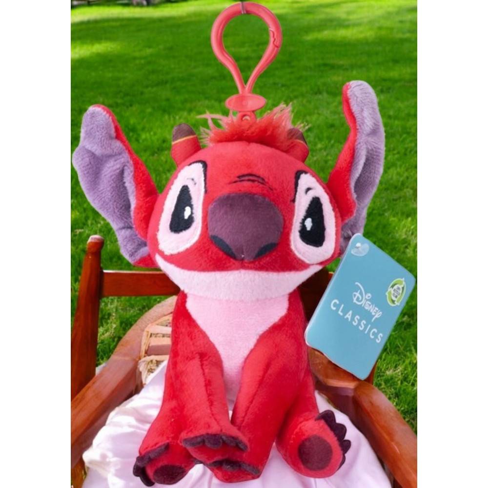 Disney - 1 Peluche LEROY 14 cm avec attache. Disney Lilo et Stitch - Imagen 2