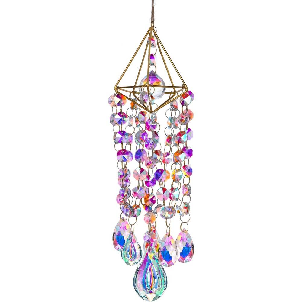 DtopbuyAge - Attrape - Soleil Cristal Placé Or Suspension - Image 1