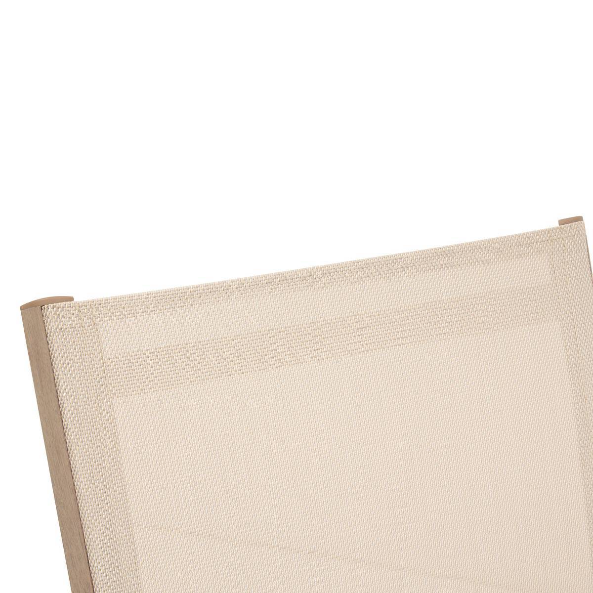 Hesperide - Fauteuil de jardin Axant beige lin/miel Hespéride - Image 2