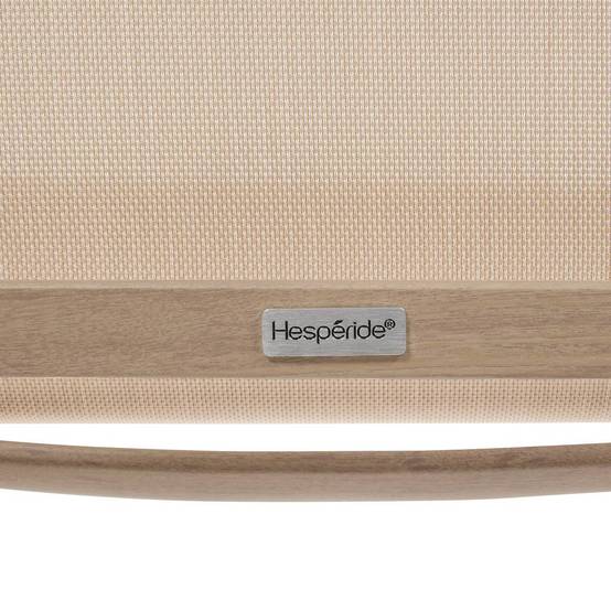 Hesperide - Fauteuil de jardin Axant beige lin/miel Hespéride - Image 3