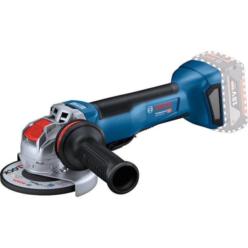 Bosch Professional - Pack 3 outils 18V - perforateur - perceuse-visseuse - meuleuse - BOSCH - avec 1 batterie 18V 4.0Ah + 1 batterie 8.0Ah - chargeur - L-Boxx - 0615990N2X - Imagen 4