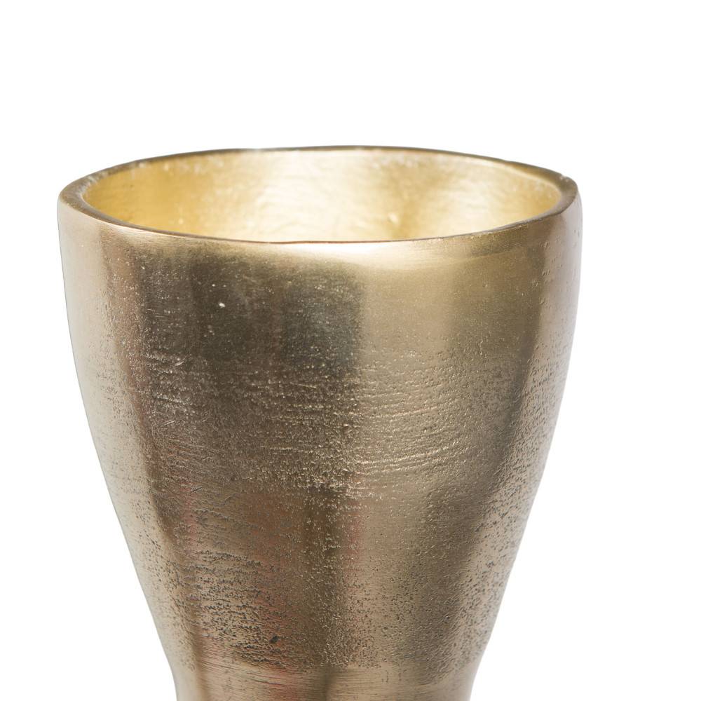 Amadeus - Vase haut en aluminium doré H150 cm Carmen - Image 4