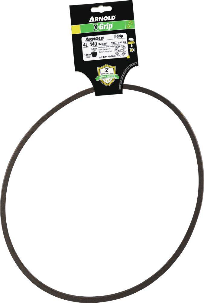 Arnold - Courroie trapézoïdale X-Grip V de type 4L440 Arnold - Imagen 1