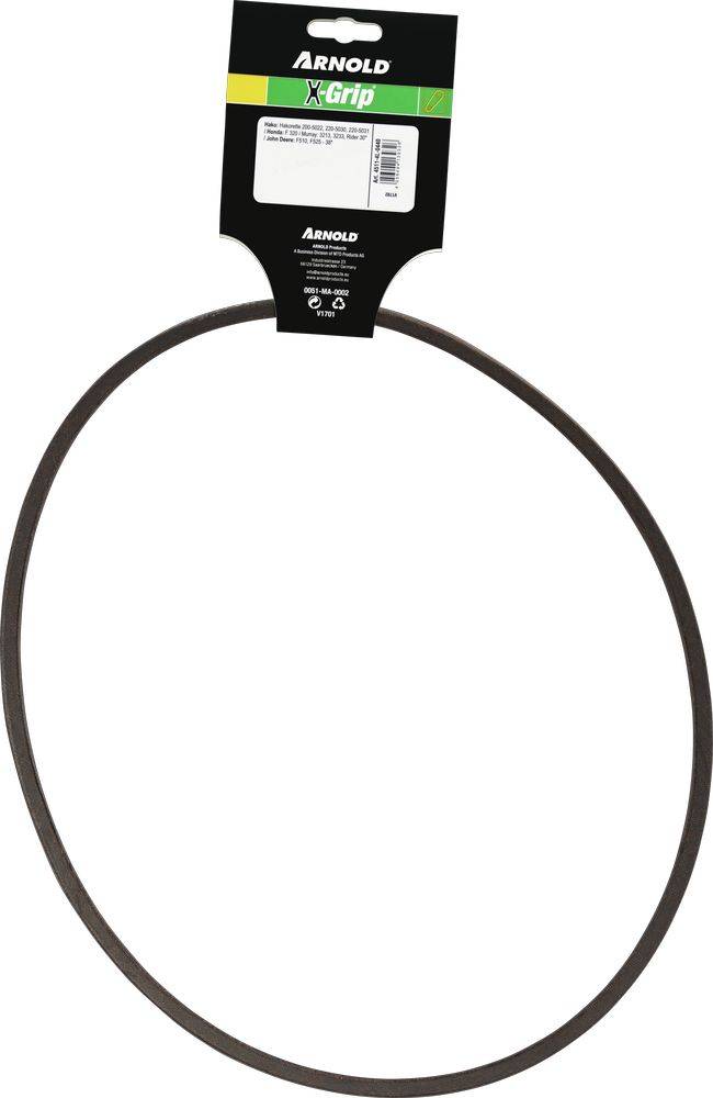 Arnold - Courroie trapézoïdale X-Grip V de type 4L440 Arnold - Imagen 4