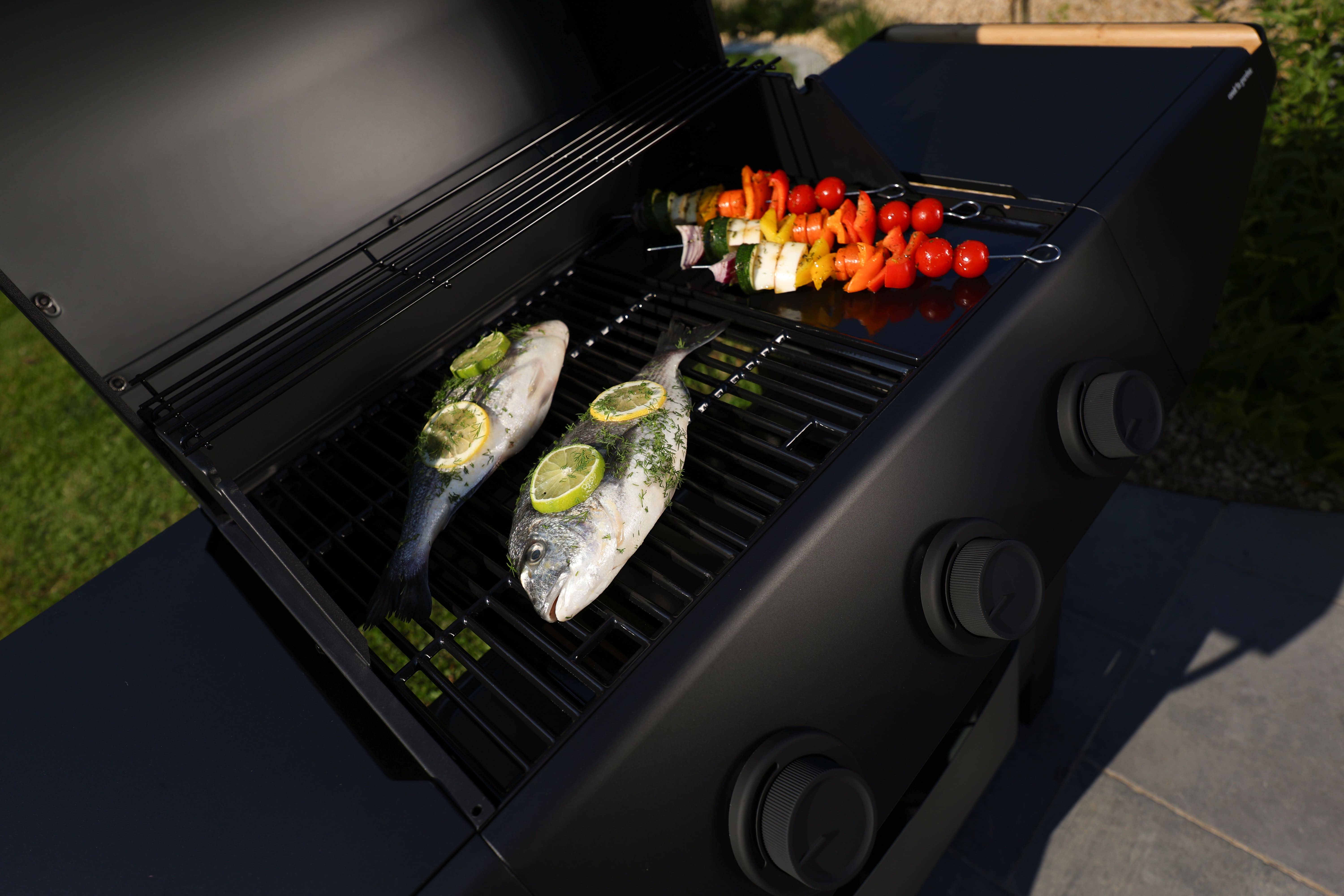 Cook in Garden - Barbecue à gaz 3 brûleurs 10,5 kW avec desserte pour 10 personnes BURN 3B Cook’in Garden - Image 5