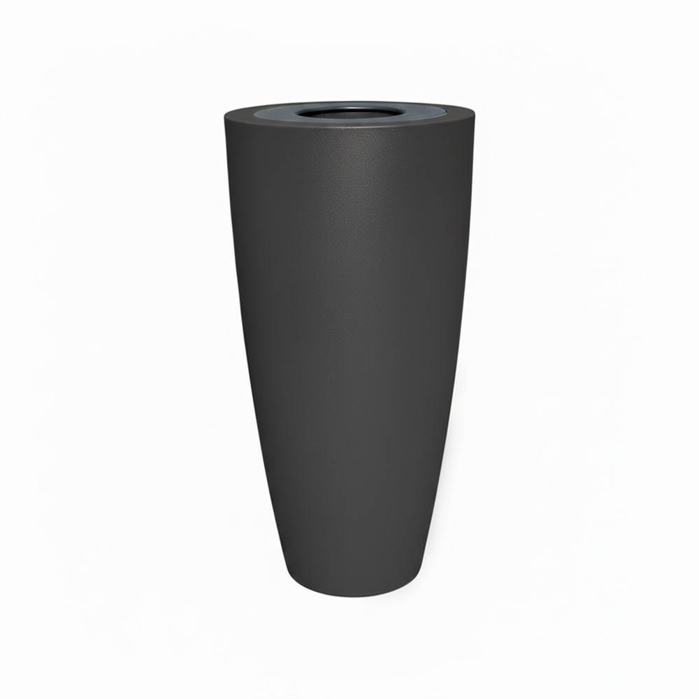 Pot de fleurs conique 200l delight - plast'up rotomoulage - Image 1