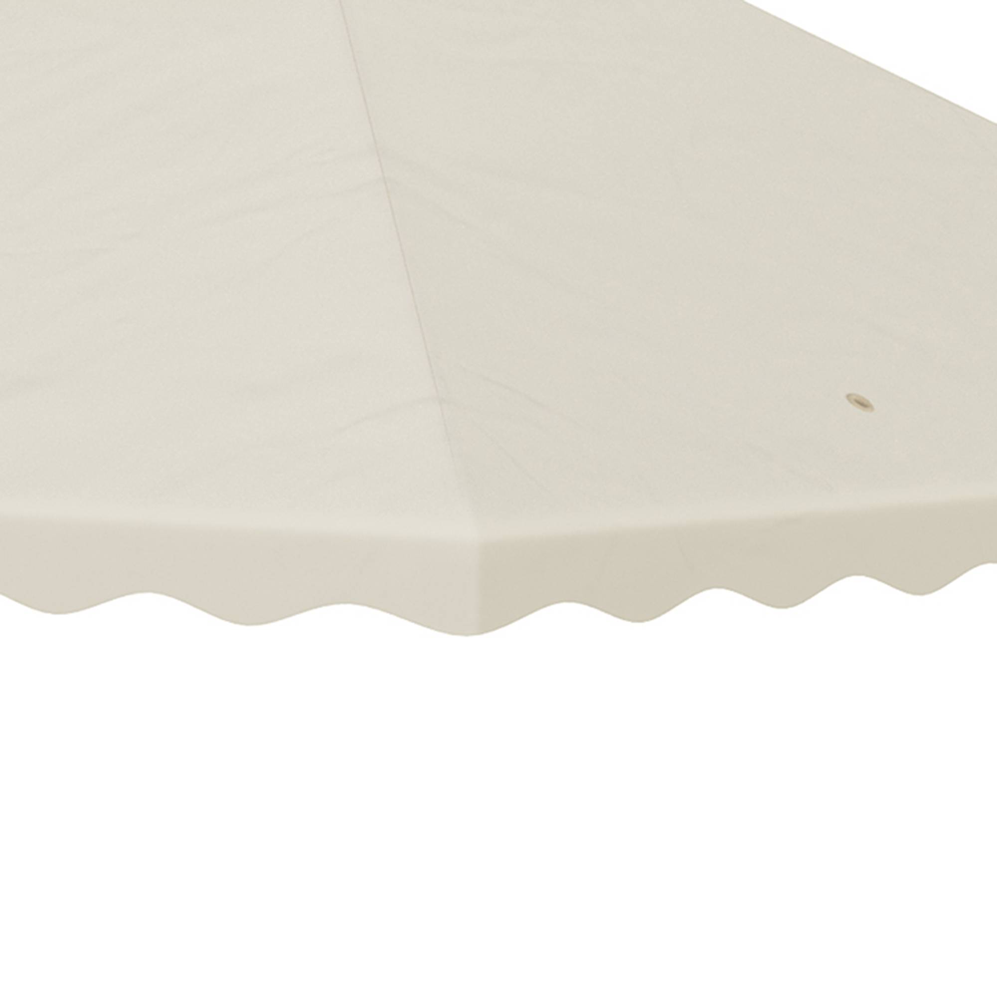 Outsunny - Toile de rechange pour barnum tonnelle 3 x 3 m tissu polyester haute densité 180 g/m² anti-UV crème - Outsunny - Imagen 7