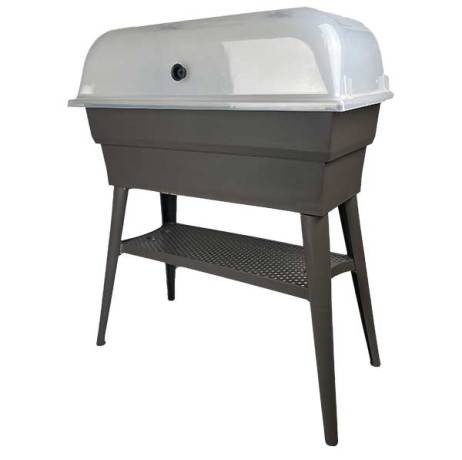 Mv Industries - Jardinière Calipso combi 40 litres, Couleur Gris/Gris Souris - Imagen 6