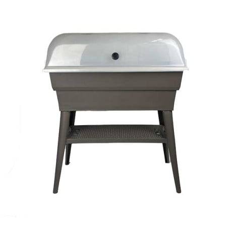 Mv Industries - Jardinière Calipso combi 40 litres, Couleur Gris/Gris Souris - Imagen 5