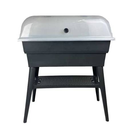 Mv Industries - Jardinière Calipso combi 40 litres, Couleur Gris/Gris Souris - Imagen 2