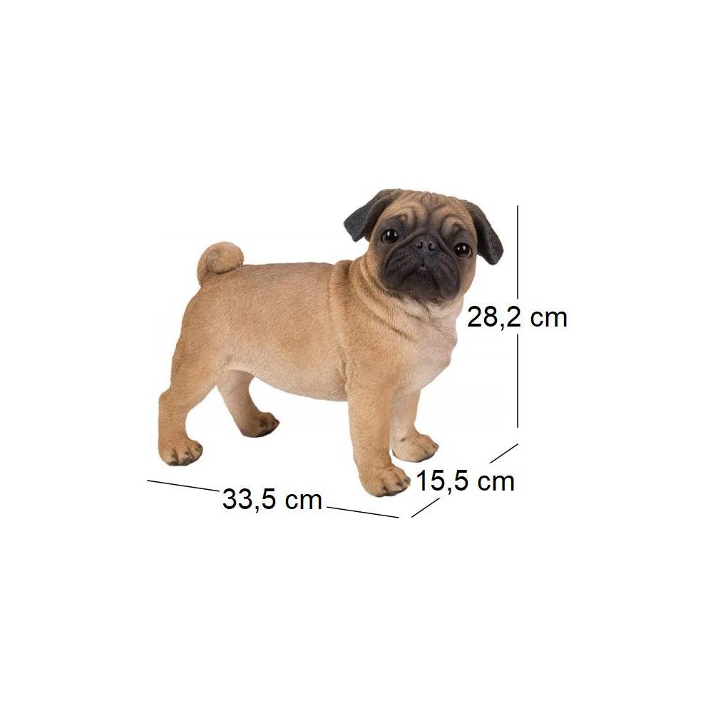 Vivid Arts - Carlin debout en résine 33 cm - Imagen 3
