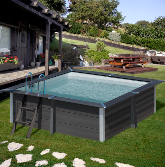Piscine composite Avantgarde 326 x 326 x 96 cm / Carrée