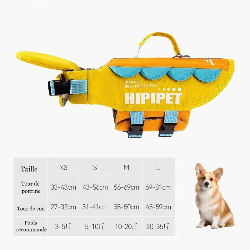 Gilet de sauvetage pour chien taille S DtopbuyAge - Image 3