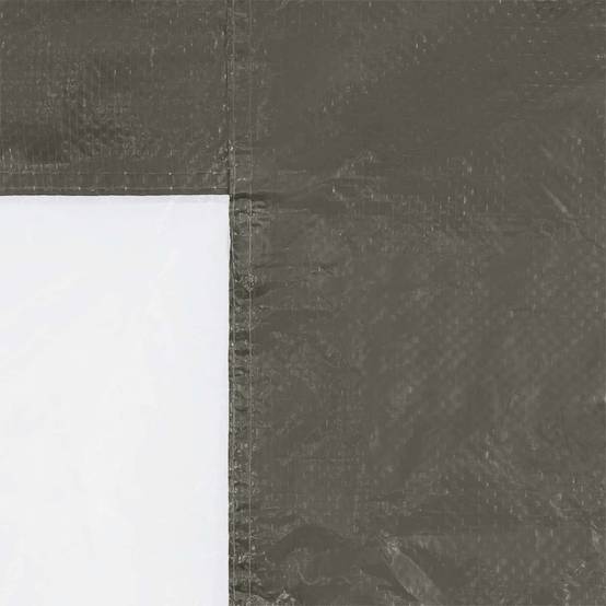 Parois de tente de fête PE et acier anthracite 400 x 195 cm - PANGIVO - Image 4