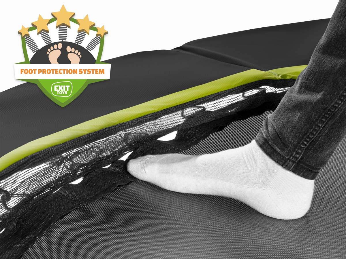 Exit Toys - Trampoline Silhouette rectangulaire 244 x 366 cm Noir - Exit Toys - Image 10