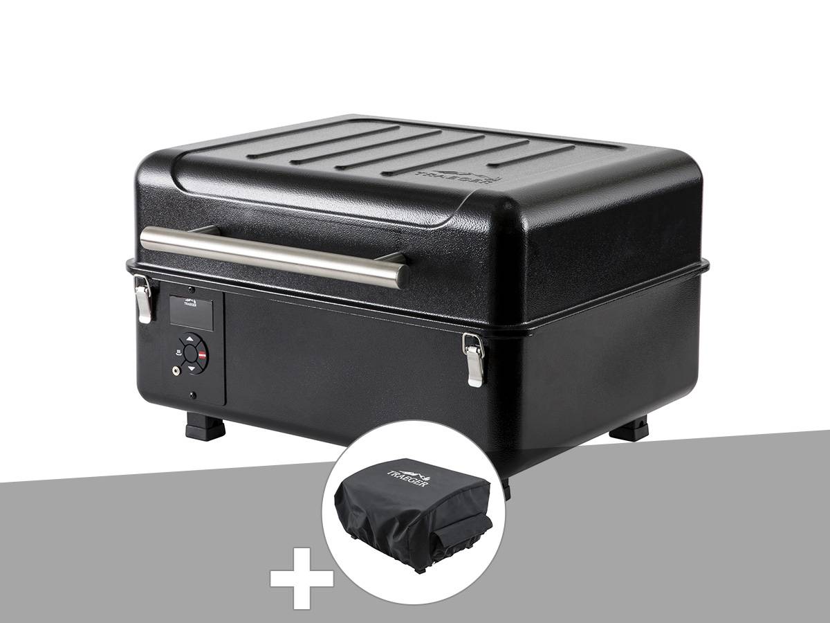 Traeger - Barbecue à pellets portable Ranger + housse de protection - Traeger