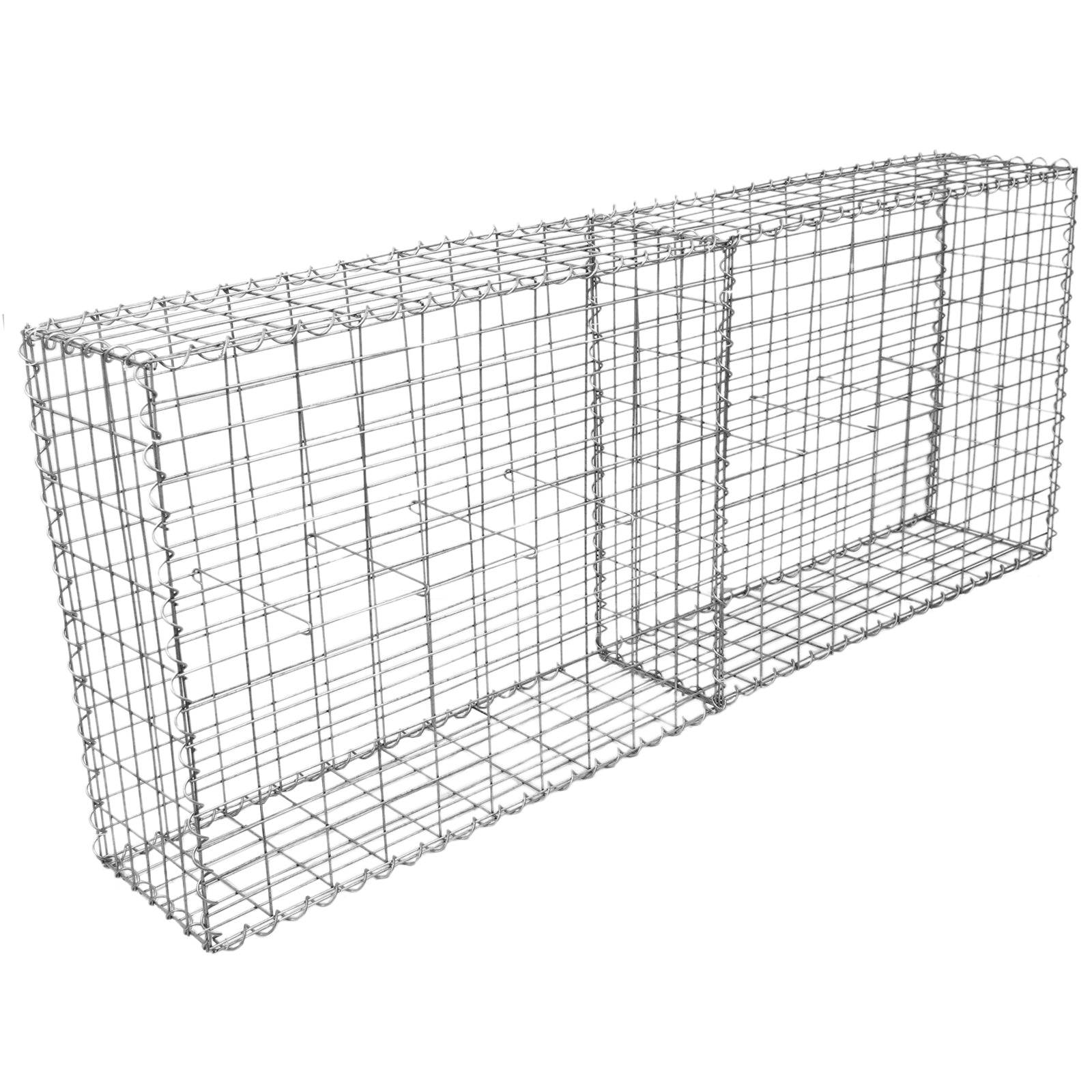 Monstershop - MonsterShop Lot de 6 Paniers de Gabions 100 x 95 x 30cm - Imagen 4
