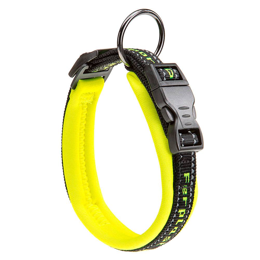 Ferplast - Ferplast Collier Chien SPORT DOG, Collier pour Chien de Taille Moyenne, Rembourrage Doux, Coutures réfléchissantes, Étiquette pour le nom de l'animal, - Imagen 1