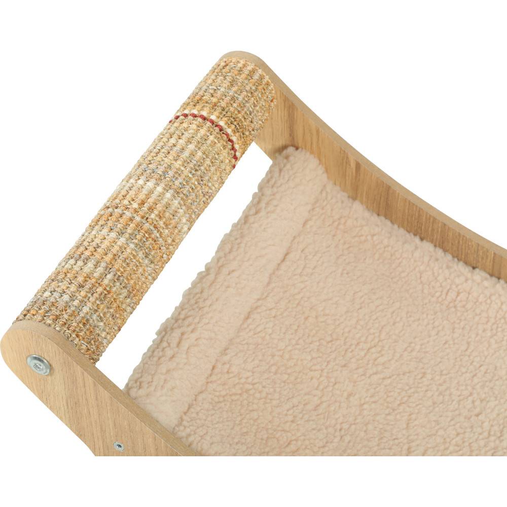 Zolux - Chaise longue Boréal beige pour chat max 5 kg - Image 5
