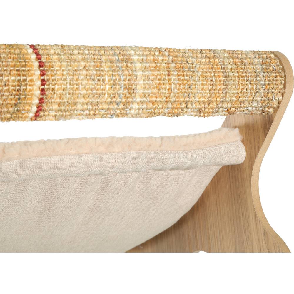 Zolux - Chaise longue Boréal beige pour chat max 5 kg - Image 4