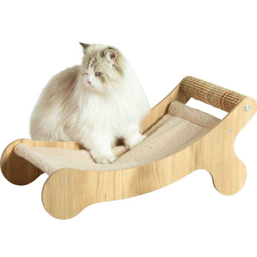 Zolux - Chaise longue Boréal beige pour chat max 5 kg - Image 1