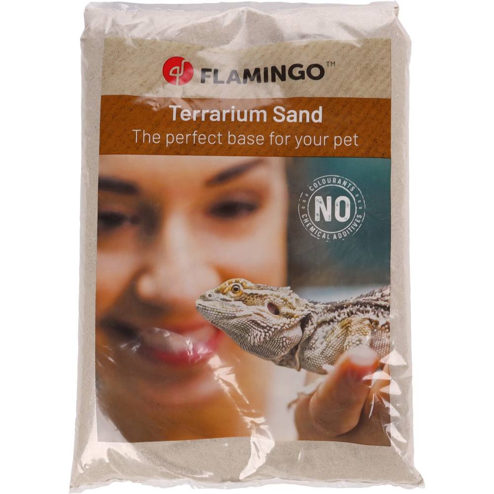 Flamingo - Sable pour terrarium Coast Blanc 0,2-0,6 mm sac 4 kg - Image 1