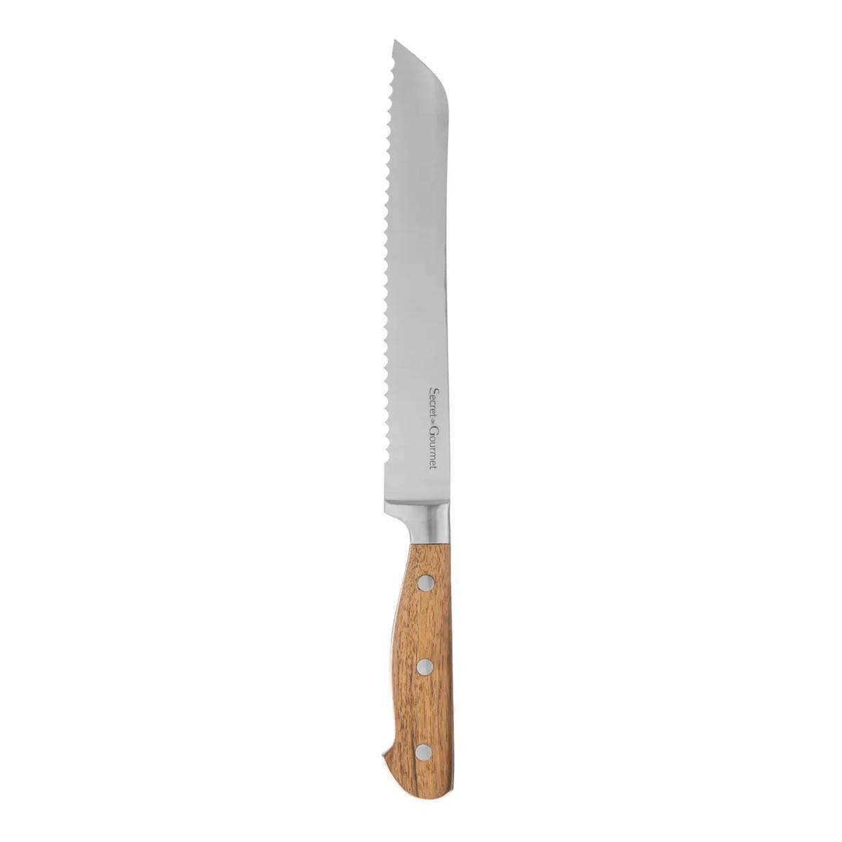 Couteau à Pain "Elegancia" 33cm Naturel - Image 1