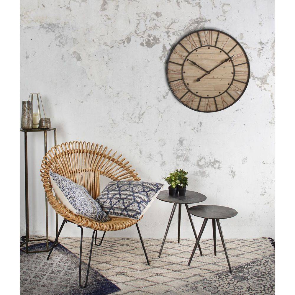 Aubry Gaspard - Horloge en bois et métal Industrie - Imagen 3