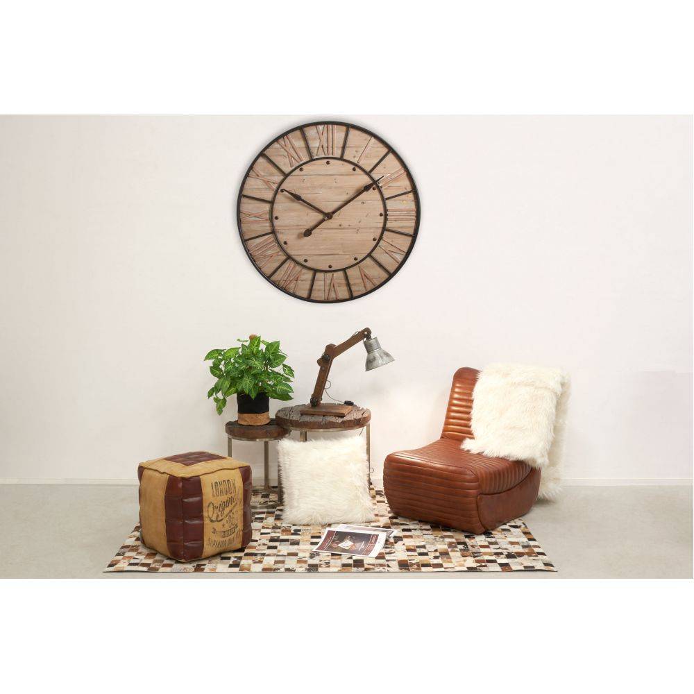 Aubry Gaspard - Horloge en bois et métal Industrie - Imagen 2