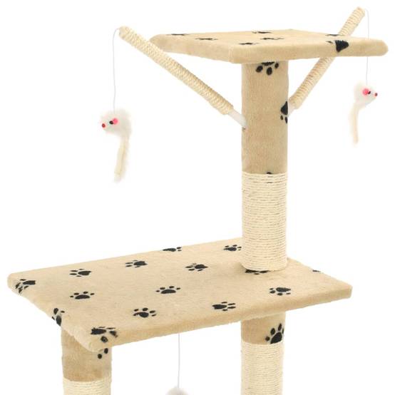 Arbre à chat Nohr Beige 49 X 35 cm - P87209B - Image 6