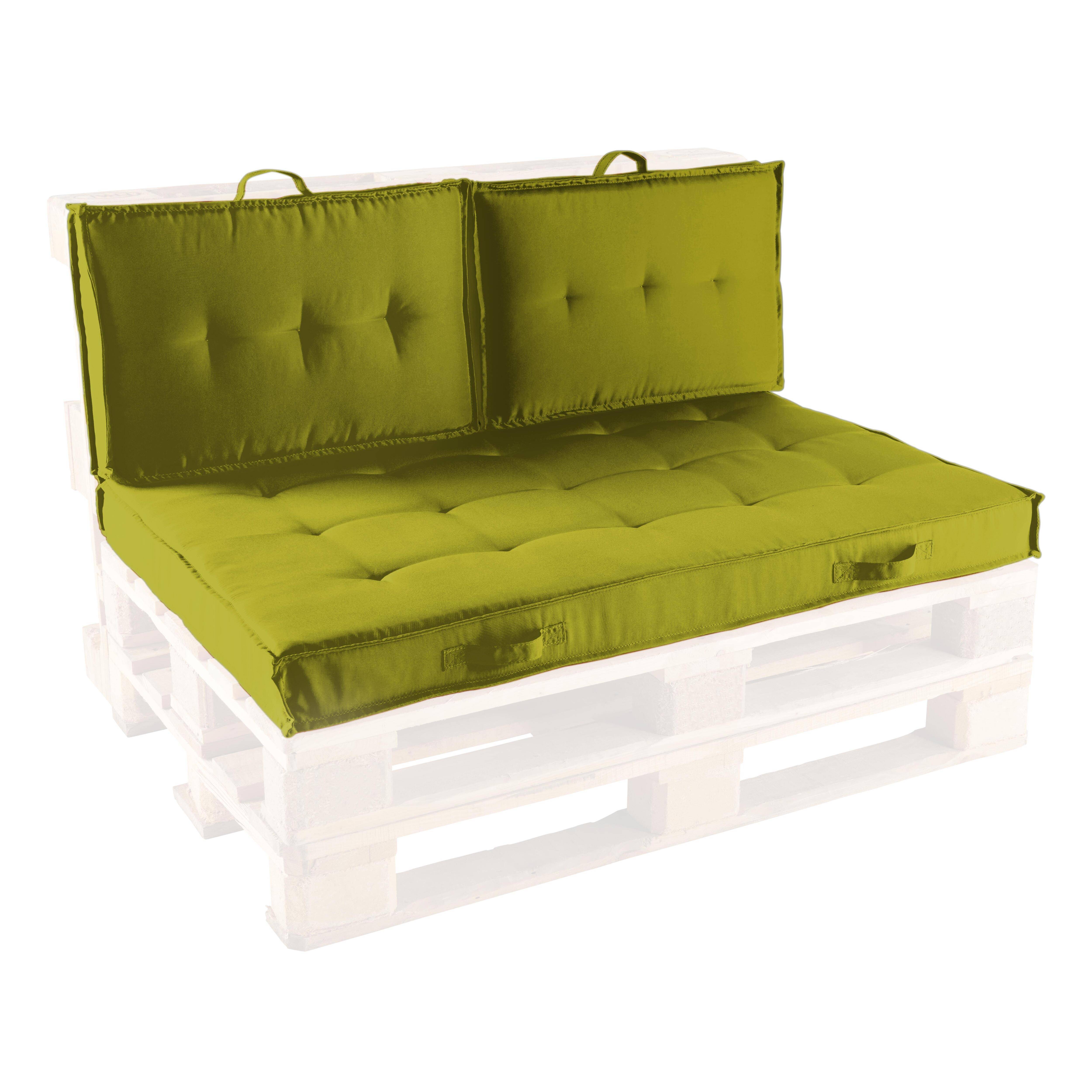 Oviala - Coussins pour palette matelassés vert
Cuzco - Oviala - Imagen 1