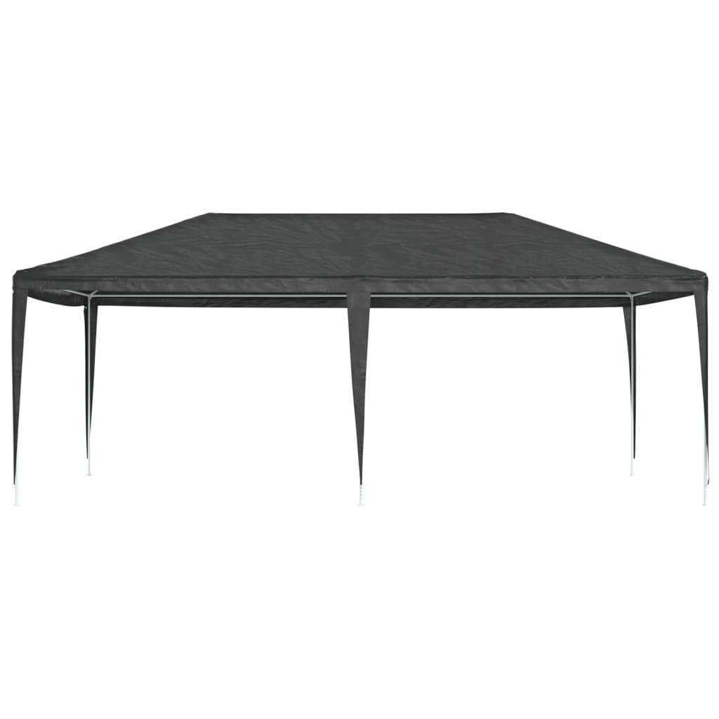 Tente de réception - Tonnelle de jardin - Barnum professionnelle 4x6 m Anthracite 90 g/m² - MEUBLE PRO - Image 3