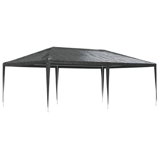 Tente de réception - Tonnelle de jardin - Barnum professionnelle 4x6 m Anthracite 90 g/m² - MEUBLE PRO - Image 1