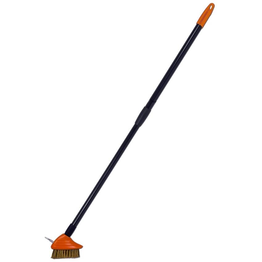 Gt Garden - Brosse de nettoyage télescopique pour pavés - GT GARDEN - Imagen 1