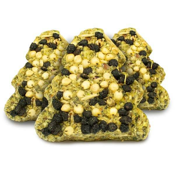 Abetos con hierbas 75 g para roedores y conejos - JR FARM