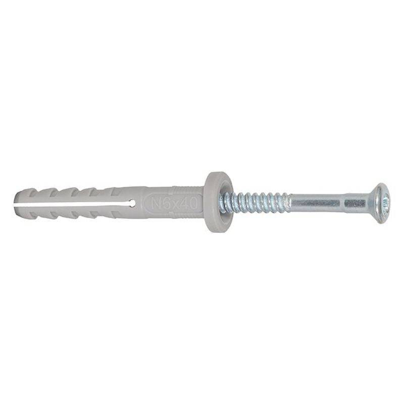 Fischer - Sachet de 25 chevilles FISCHER pour corps creux HM-S avec vis métrique Ø / Longueur au choix - taille Ø 6 - 52 mm - FISCHER
