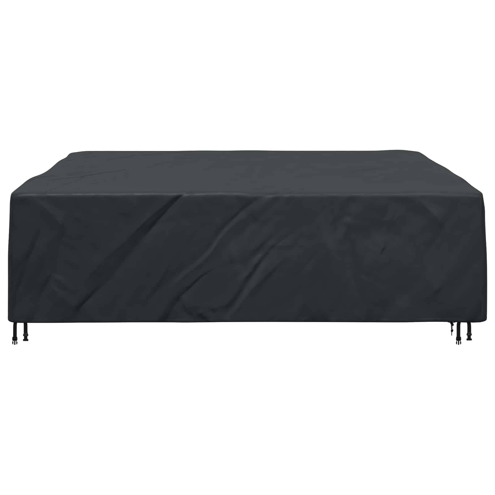 Housse pour meubles tissu 210D noir 260 x 260 x 70 cm - PANGIVO - Image 7