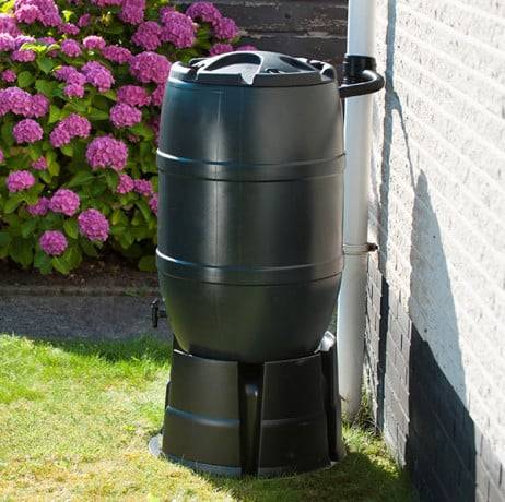 Nature - Récupérateur d'eau de pluie tonneau 120 ou 210 litres, Contenance 210 L, Socle Avec socle - Imagen 3