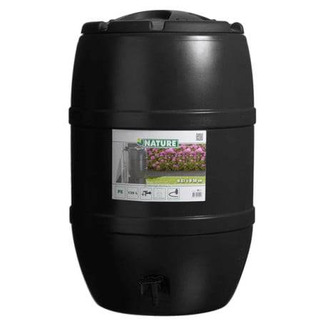 Nature - Récupérateur d'eau de pluie tonneau 120 ou 210 litres, Contenance 210 L, Socle Avec socle - Imagen 5