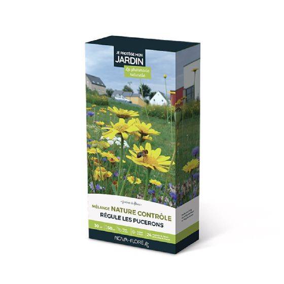 Novaflore - Mélange nature contrôle : régule les pucerons 30m2