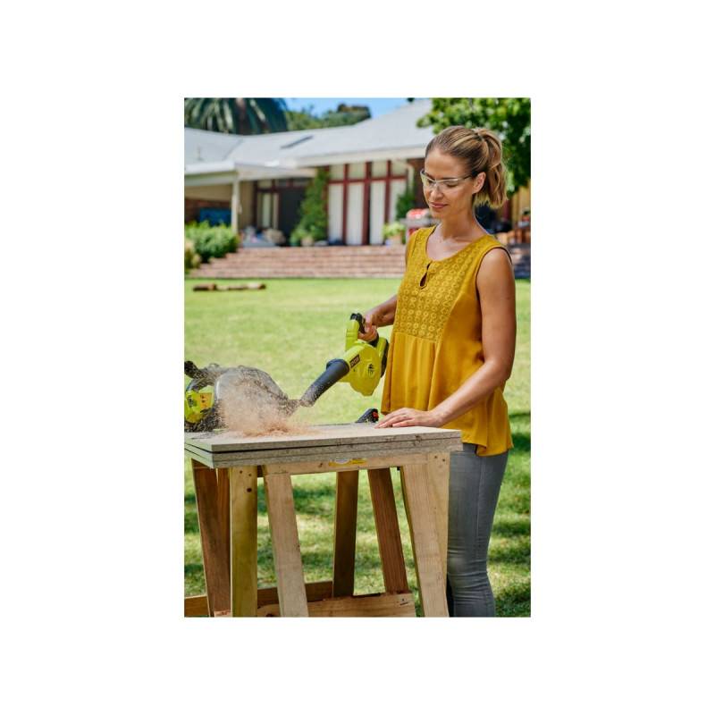 Ryobi - Pack RYOBI Souffleur d'atelier R18TB-0 - 18V One+ - 1 batterie 2.0Ah - 1 chargeur rapide RC18120-120 - Image 3