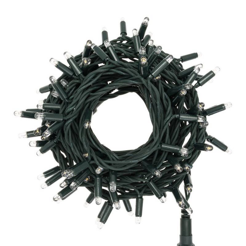 Lotti - Guirlande lumineuse extérieure flash 10M 120 LED blanc chaud prolongeable 230V IP67 Lotti - Imagen 5