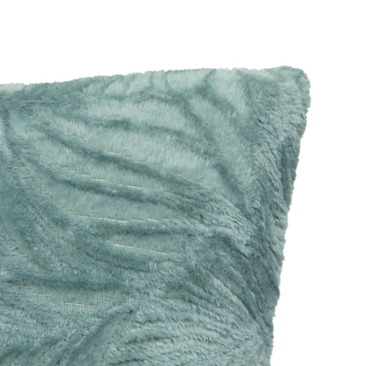 Atmosphera - Coussin flanelle Ryo bleu clair 40x40cm - Atmosphera Créateur d'intérieur - Imagen 2