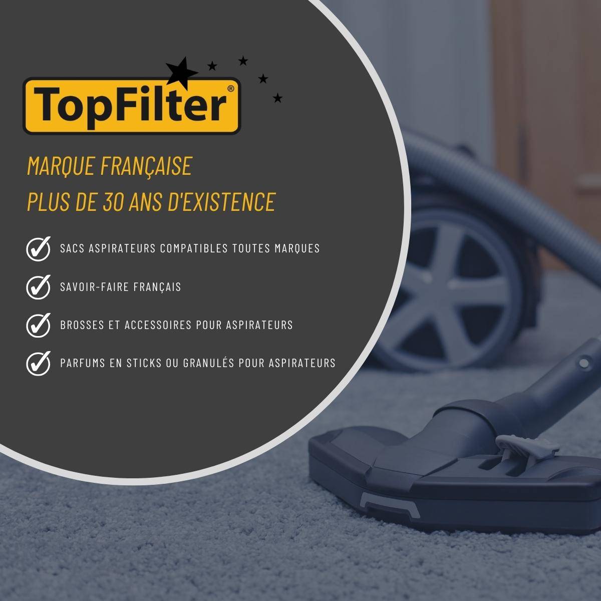 Embout d'aspirateur plumeau flexible TopFilter - Image 3