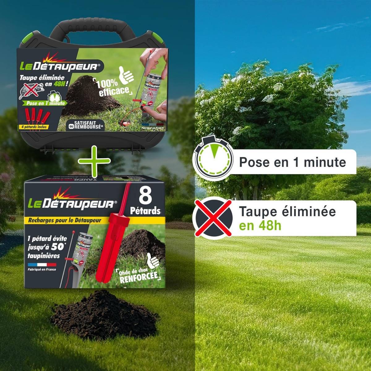Détaupeur avec Recharges X12 : Lutte contre les nuisibles en toute sécurité - Image 4