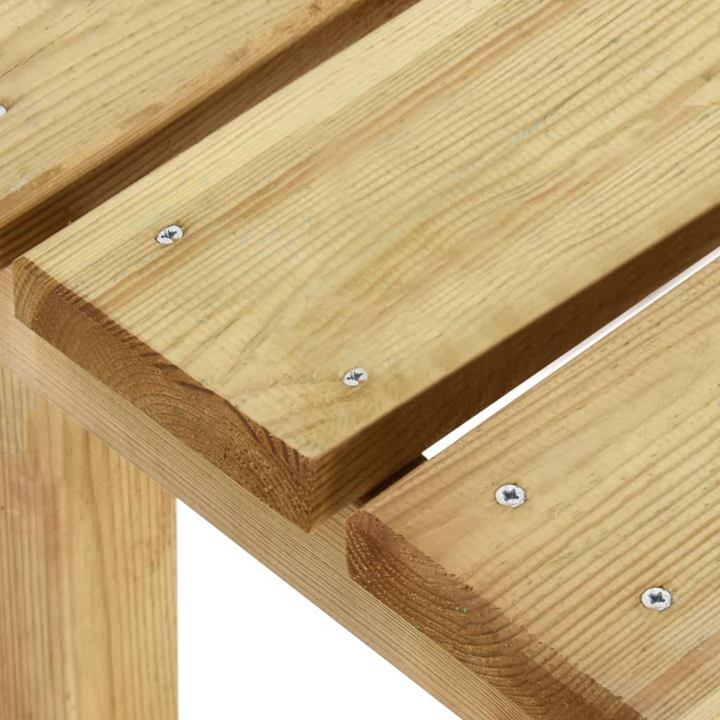 Helloshop26 - Banc de jardin meuble de patio d'extérieur terrasse 180 x 38 x 45 cm bois de pin imprégné - Imagen 4