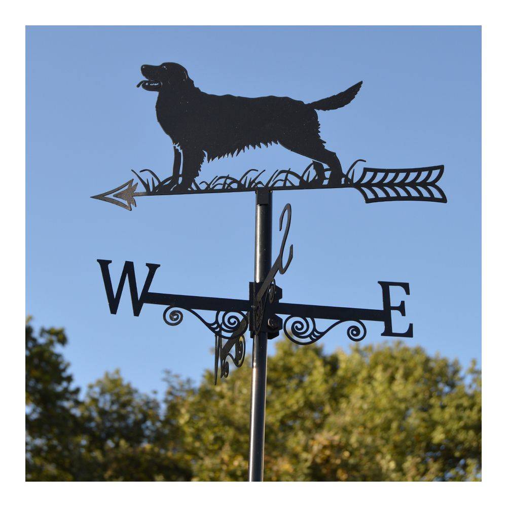 Primus - Girouette en acier noir silhouette Golden Retriever Primus - Imagen 3