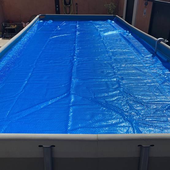 Bâche Solaire Piscine Ronde 549-550 Cm Bleu Edg 180 Microns - Edg By Aqualux - Image 9