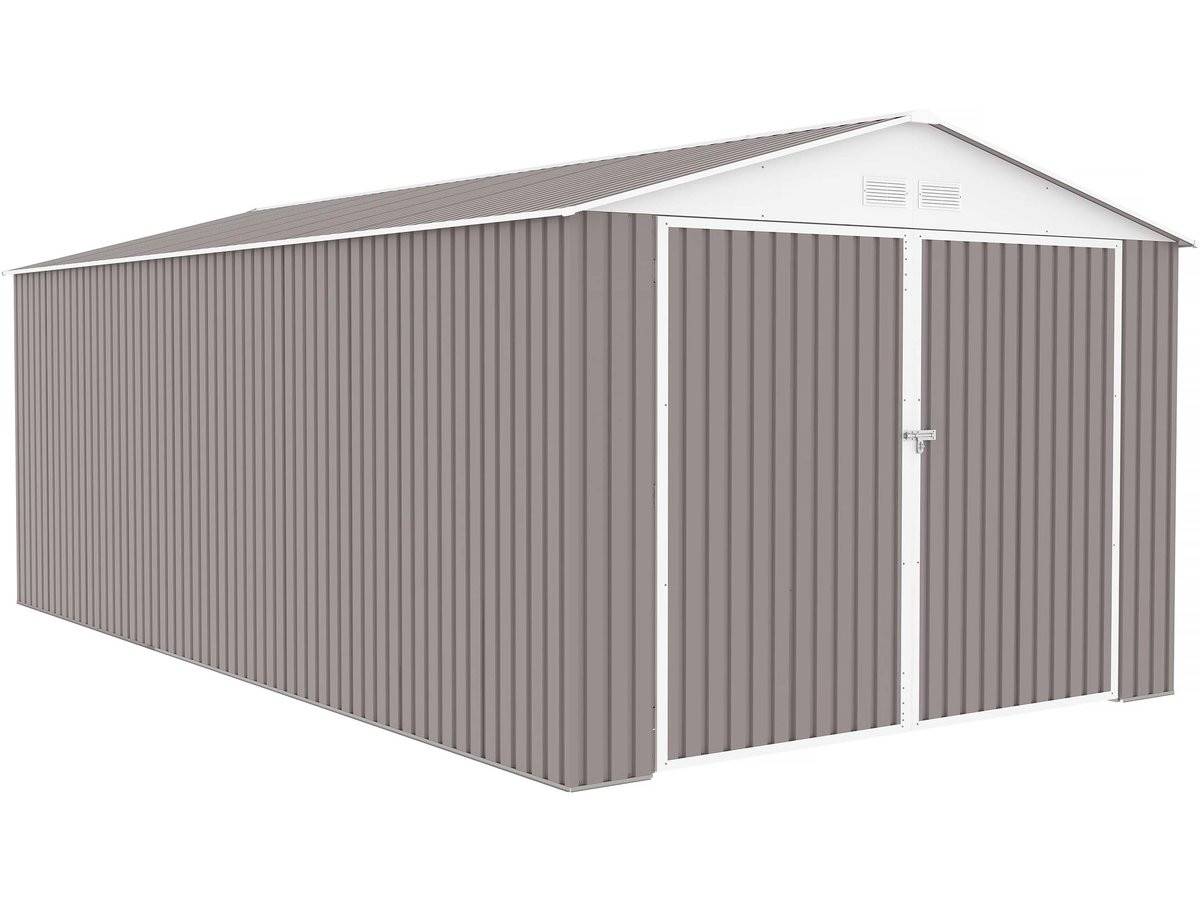 Habitat Et Jardin - Garage Métal "nevada" Avec Porte Battante - 18,56 M² -habitat Et Jardin - Image 4